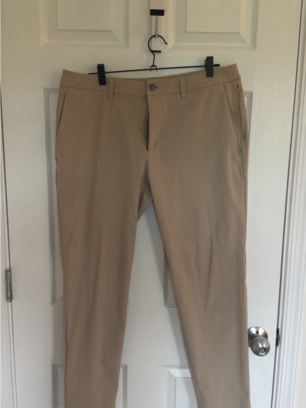 Lululemon Slim Chino Pants in Khaki - Classic Everyday Style